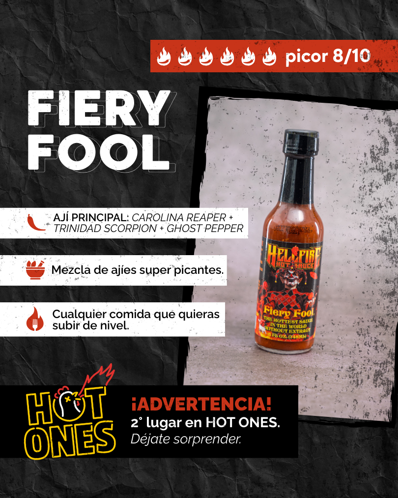 Fiery Fool 🌶 8/10
