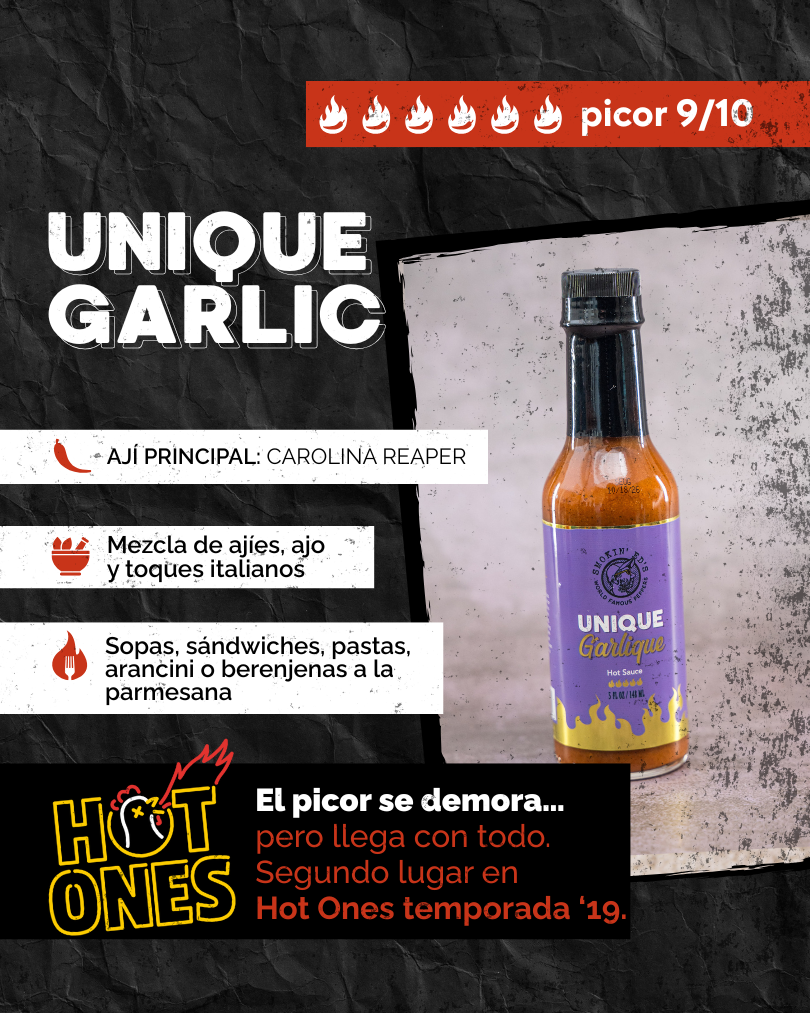Unique Garlique 🌶 9/10